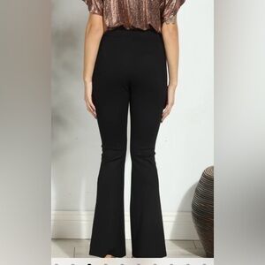 Veronica M black flare pants size medium